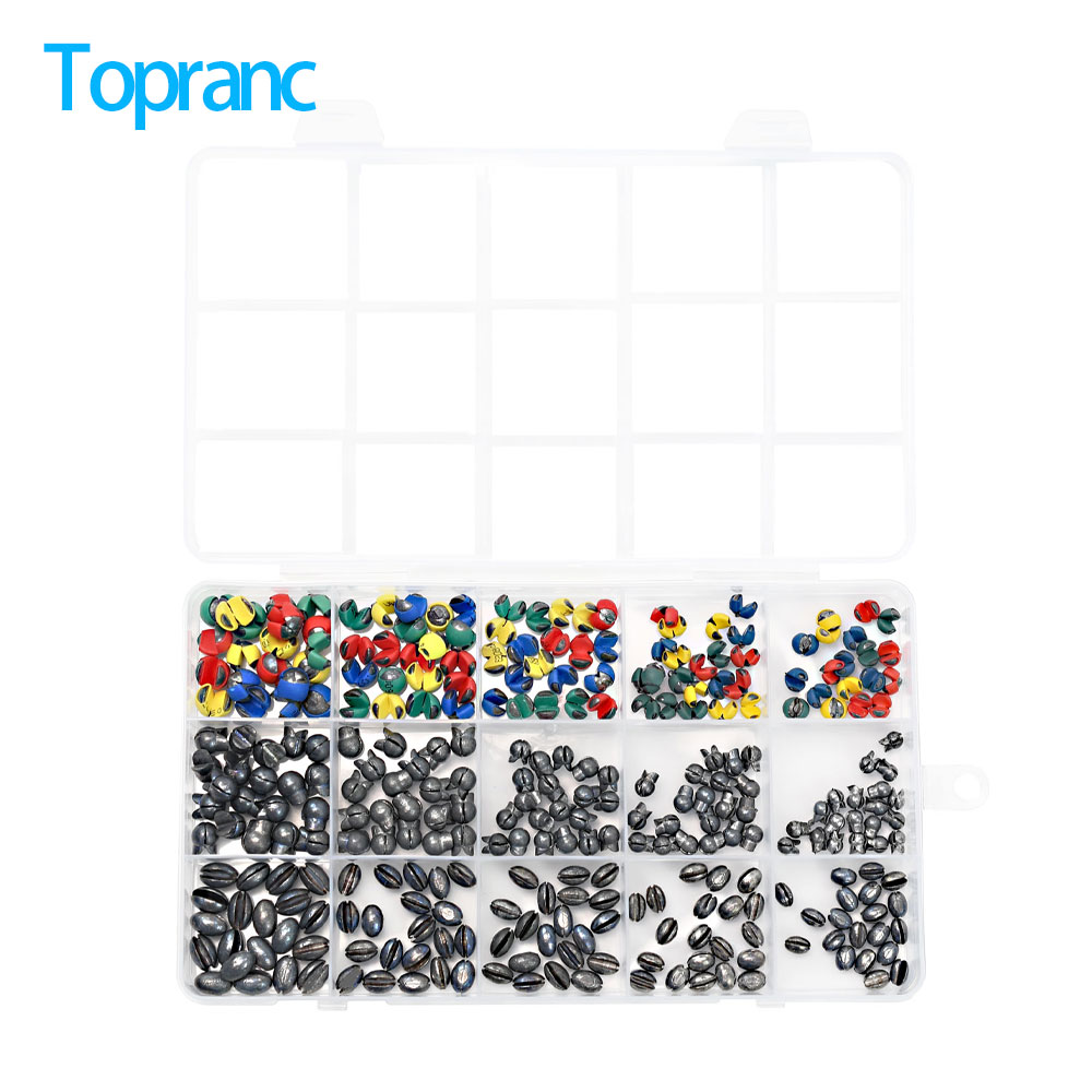 Freshwater Line - Multi Size Taper Metal Sinkers Anti-line-scuff