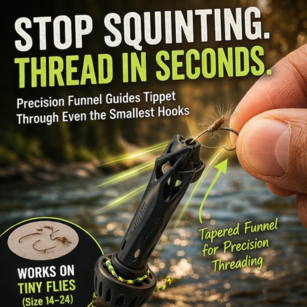 Portable Magnetic Fly Threader - đánh giá và giá Fishing Line Winder