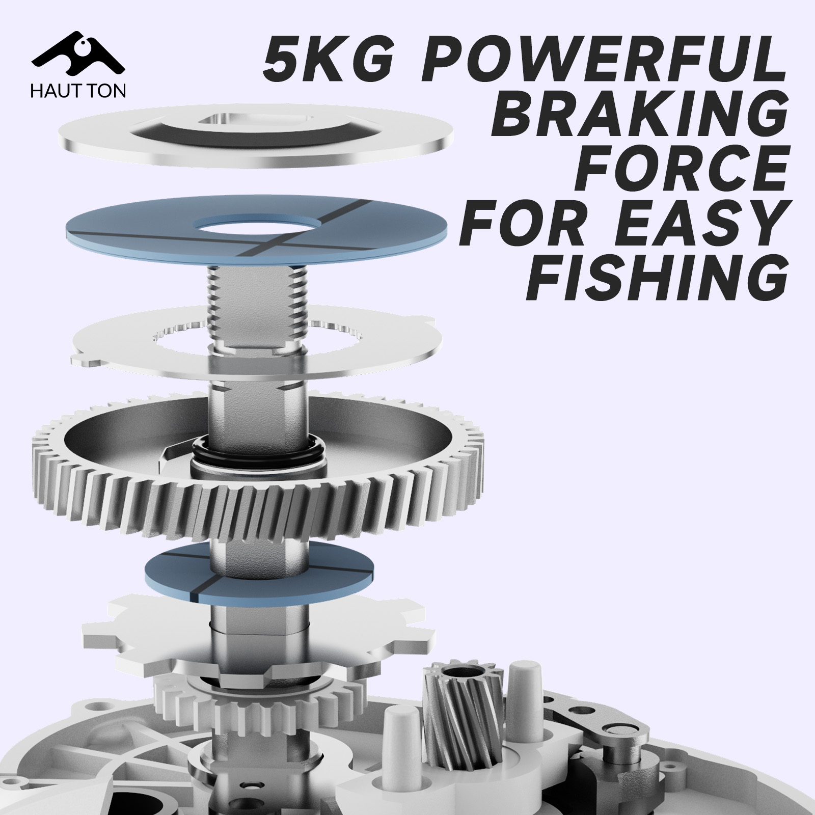 HAUT TON AP200 144G Lightweigh - đánh giá và giá Kastking Reel Zephyr