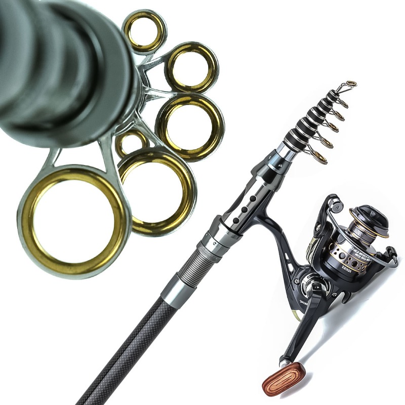 Carbon Fiber Telescopic Fishin - đánh giá và giá Freshwater Line